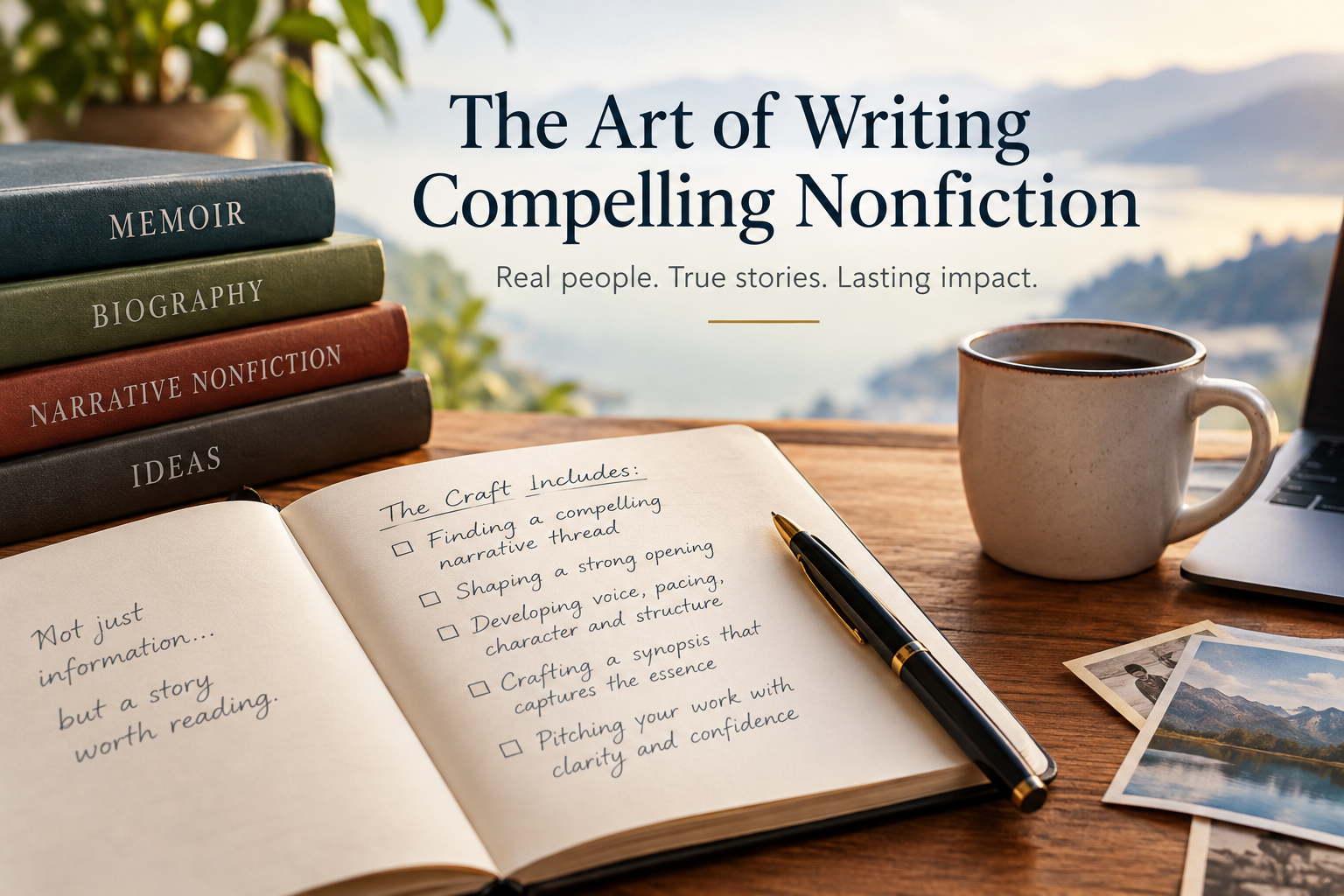 Writing Workshop: The Art of Writing Compelling Nonfiction
